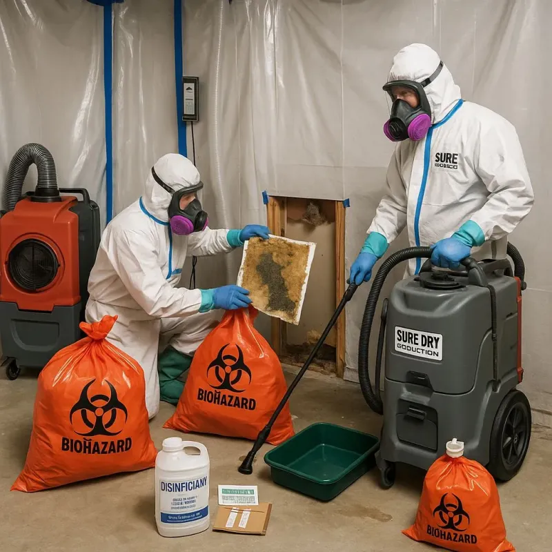 Contaminated Water Handling Protocols process in Clyde, TX
