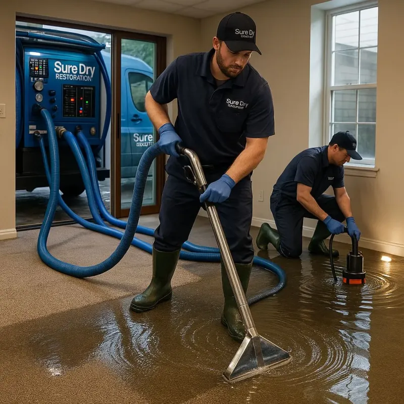 Water Extraction and Removal process in Clyde, TX